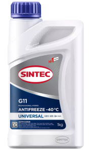 Антифриз Sintec Universal G11 blue -40 1 кг