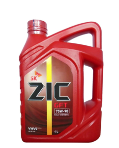 Масло трансмиссионное ZIC GFT синт., 75W90, 4 л