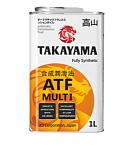 Масло трансмиссионное TAKAYAMA ATF Multi пластик 1 л 